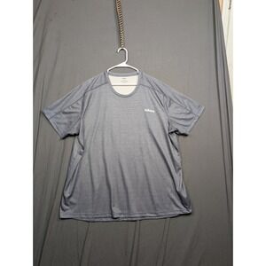 Men's Adidas ClimaliteShort Sleeve Size 3XL Gray T Shirt